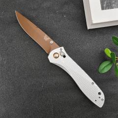 Benchmade 710FE-2 Seven | Ten Axis Folding Knife 3.93" GB-D2 Drop Point Blade, Aluminum Alloy Handles