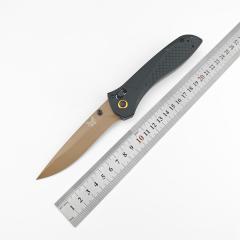 Benchmade 710FE-2 Seven | Ten Axis Folding Knife 3.93" GB-D2 Drop Point Blade, Aluminum Alloy Handles