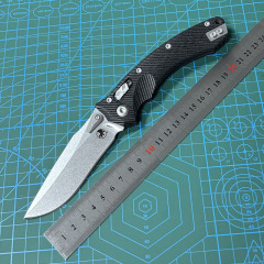 Microtech Amphibian RAM-LOK Manual Folding Knife 3.62" M390MK Plain Blade, G10 Handles