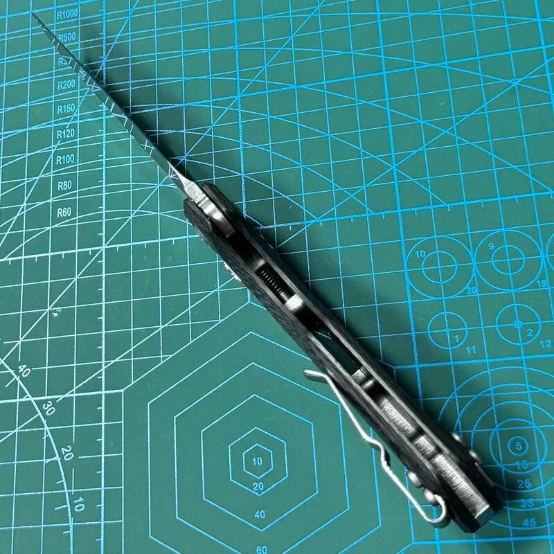 Microtech MSI RAM-LOK Manual Folding Knife 3.54" M390MK Plain Blade, Carbon Fiber Handles, AXIS Lock