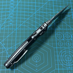 Microtech Amphibian RAM-LOK Manual Folding Knife 3.62" M390MK Plain Blade, G10 Handles