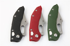 Microtech AUTO Stitch 3.03" D2 Stonewashed Blade, Nylon Fiber Handles