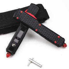 Microtech Star Wars AUTO OTF Knife 3.34" D2 Satin Double Edge Dagger Blade, Aluminum Alloy Handles