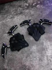 2PC/Set Claw karambit Tactical Fixed Blade Knife