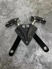 2PC/Set Claw karambit Tactical Fixed Blade Knife
