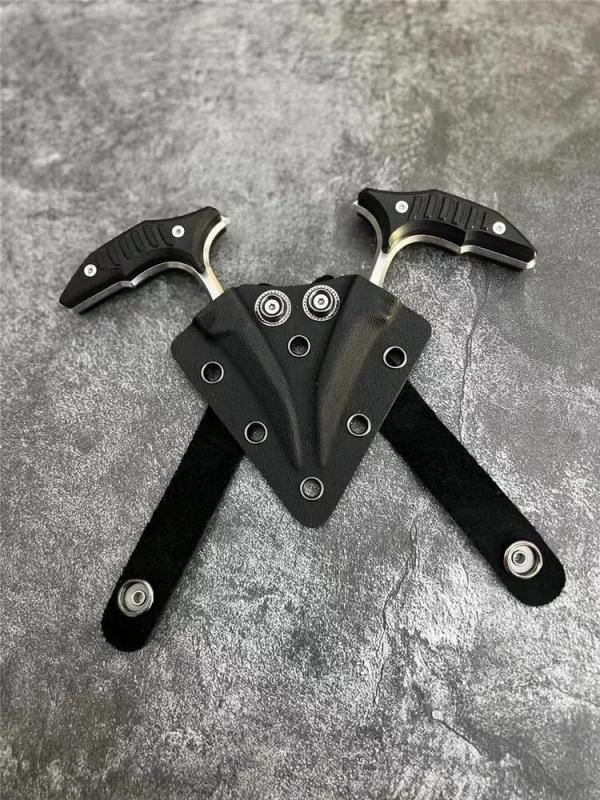 2PC/Set Claw karambit Tactical Fixed Blade Knife