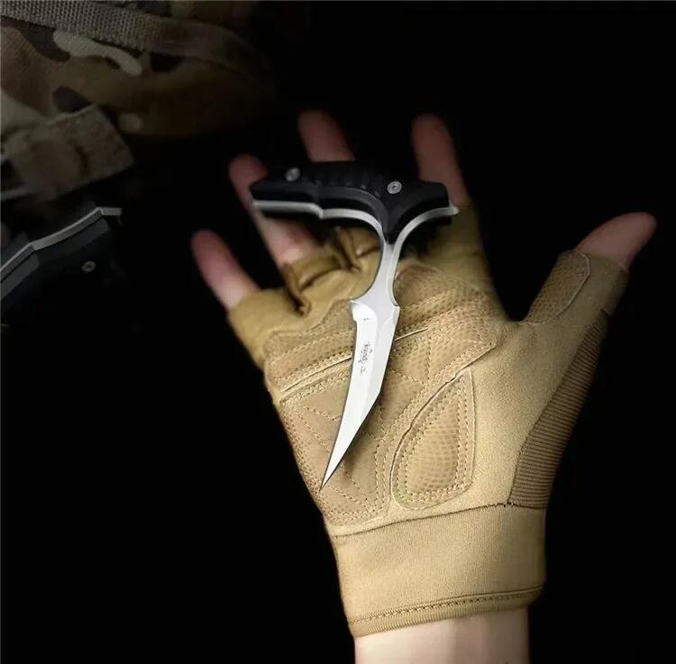 2PC/Set Claw karambit Tactical Fixed Blade Knife