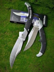 CS 62MA XL Espada Folding Knife 7.51" S35VN Satin Blade, Polished G10 Handles with Aluminum Bolsters, Lockback