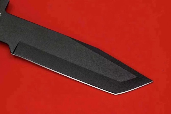 CS 80PGTK GI Tanto Fixed 6.10" Carbon Steel Blade, Secure-Ex Sheath