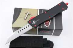 Microtech Combat Troodon AUTO OTF Knife 3.77" D2 Satin Blade, Aviation Aluminum Handles