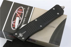 Microtech Combat Troodon AUTO OTF Knife 3.77" D2 Satin Blade, Aviation Aluminum Handles