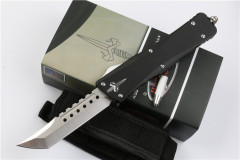 Microtech Combat Troodon AUTO OTF Knife 3.77" D2 Satin Blade, Aviation Aluminum Handles