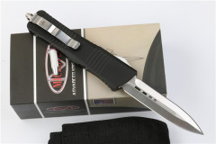 Microtech Combat Troodon AUTO OTF Knife 3.77" D2 Satin Blade, Aviation Aluminum Handles
