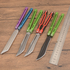 Theone Handmade Free-swinging Knife 420 blade Jilt Knives EDC Tools