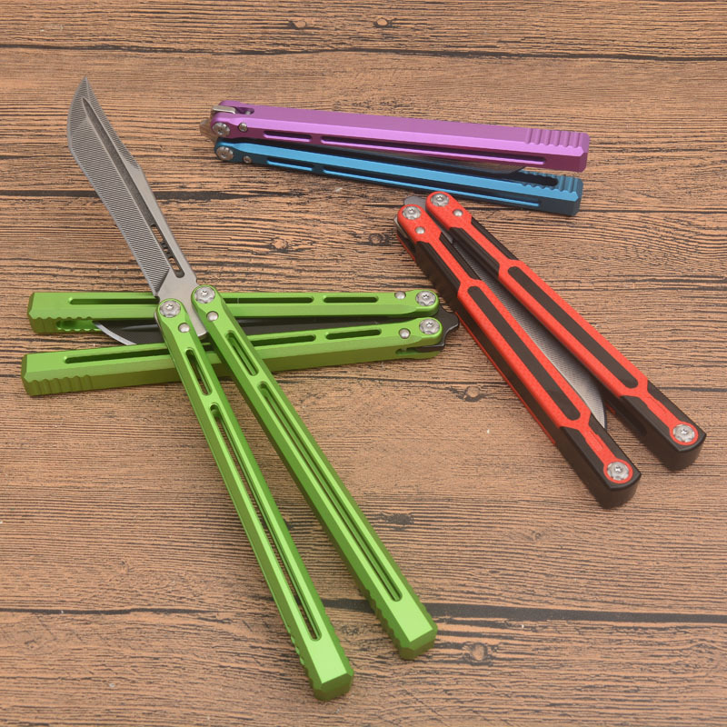 Theone Handmade Free-swinging Knife 420 blade Jilt Knives EDC Tools