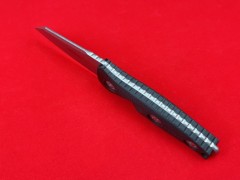 Microtech Mini Socom Alpha Fixed Blade Knife 3.50" M390 Stonewashed Tanto Point, G10 Handles, Kydex Sheath