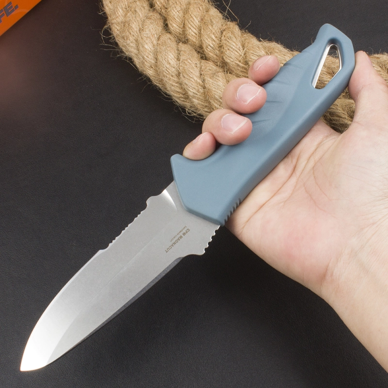 Benchmade Water Fixed Blade Dive Knife 4.32" CPMMagnaCut Stonewashed