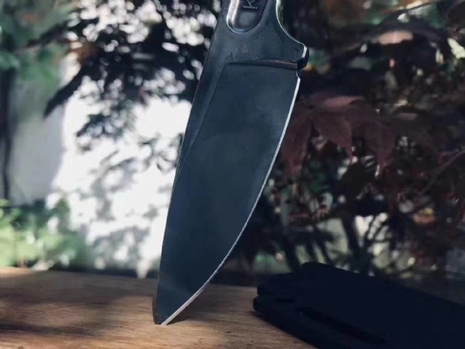KA-BAR 1119 Forged Wrench Knife Fixed 3.15" 425 Steel Blade, Satin, One-Piece Construction, Hard Plastic Sheath