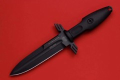 Extrema Ratio R.e.o.s Tactical Fixed Blade Knife 5.51" N690 Black Blade, Forprene Handles