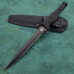Extrema Ratio Suppressor Dagger 6.89" Black N690 Double Edge Blade, G10 Handles