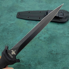 Extrema Ratio Suppressor Dagger 6.89" Black N690 Double Edge Blade, G10 Handles