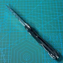 Microtech MSI RAM-LOK Manual Folding Knife 3.42" M390MK Plain Blade, G10 Handles, AXIS Lock