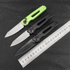 Kershaw 7550 Launch 11 AUTO Folding Knife 2.75" CPM-154 Reverse Tanto Blade, Black Aluminum Handles