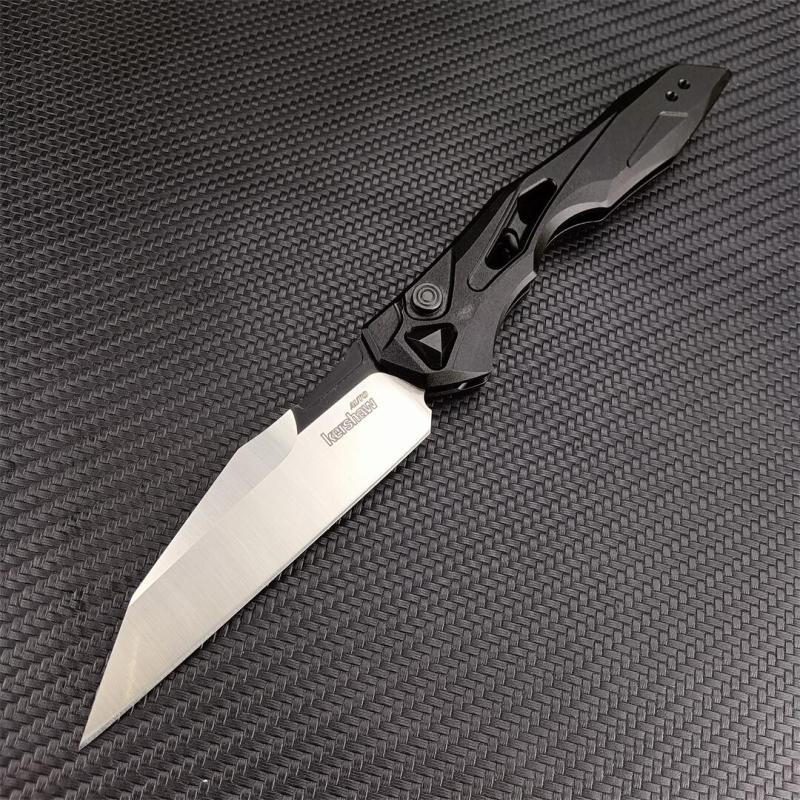 Kershaw 7650 Launch 13 AUTO Folding Knife 3.5" Two-Tone CPM-154 Wharncliffe Blade, Anodized Aluminum Handles