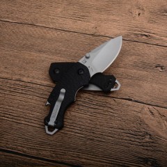 Kershaw 3800 Shuffle II Multi- Function Folding Knife 2.25" Blackwash 8Cr14mov Plain Blade, Glass-Filled Nylon Handles