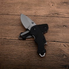 Kershaw 3800 Shuffle II Multi- Function Folding Knife 2.25" Blackwash 8Cr14mov Plain Blade, Glass-Filled Nylon Handles