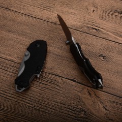 Kershaw 3800 Shuffle II Multi- Function Folding Knife 2.25" Blackwash 8Cr14mov Plain Blade, Glass-Filled Nylon Handles