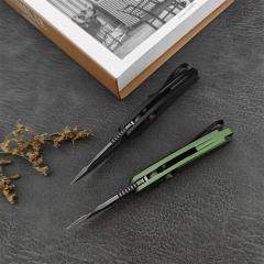 Kershaw 7250 Launch 9 AUTO Folding Knife 1.8" Working Finish CPM-154 Drop Point Blade, Black Anodized Aluminum Handles