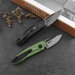 Kershaw 7250 Launch 9 AUTO Folding Knife 1.8" Working Finish CPM-154 Drop Point Blade, Black Anodized Aluminum Handles