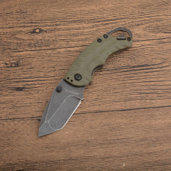 Kershaw 8750BLKBW Shuffle II Multi- Function Folding Knife 2.25" Blackwash Plain Blade, Glass-Filled Nylon Handles