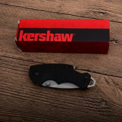 Kershaw 3800 Shuffle II Multi- Function Folding Knife 2.25" Blackwash 8Cr14mov Plain Blade, Glass-Filled Nylon Handles