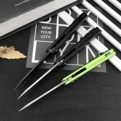 Kershaw 7550 Launch 11 AUTO Folding Knife 2.75" CPM-154 Reverse Tanto Blade, Black Aluminum Handles