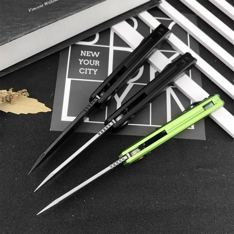 Kershaw 7550 Launch 11 AUTO Folding Knife 2.75" CPM-154 Reverse Tanto Blade, Black Aluminum Handles