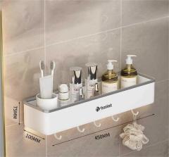 Mounted Bathroom Organizer Shelf Shampoo Cosmetic Storage Rack Bath kitchen Towel Holder Household Items Bathroom Accessories