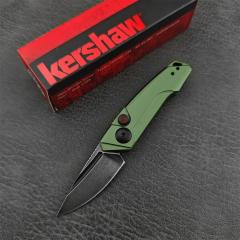 Kershaw 7250 Launch 9 AUTO Folding Knife 1.8" Working Finish CPM-154 Drop Point Blade, Black Anodized Aluminum Handles