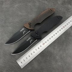 Kershaw 7600 Auto Folding Knife 3.35" Working Finish 8Cr13mov Drop Point Blade, G10 Handles