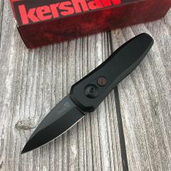 Kershaw 7500OLSW Launch 4 AUTO Folding Knife 1.9" CPM-154 Stonewashed Blade, OD Green Aluminum Handles