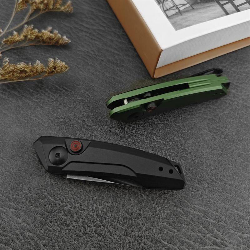 Kershaw 7250 Launch 9 AUTO Folding Knife 1.8" Working Finish CPM-154 Drop Point Blade, Black Anodized Aluminum Handles