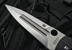 Spy C125 Folding Knife 3.86" CPM-S30V Satin Plain Blade, G10 Handles - C125GP