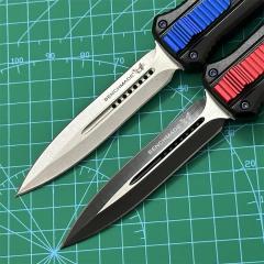 Benchmade 838 Dagger AUTO OTF Knife 3.54" D2 Double Edge Blade, T6-Aluminum Alloy Handles
