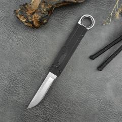Reate Assisted Open Folding Knife 3.35" 440c Satin Plain Blade, G10 Handles