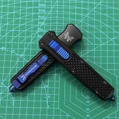 Benchmade 838 Dagger AUTO OTF Knife 3.54" D2 Double Edge Blade, T6-Aluminum Alloy Handles