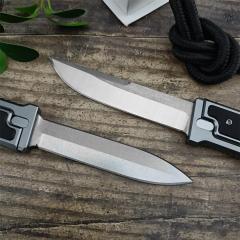 Reate EXO-M Assisted Open Folding Knife 3.86" D2 Satin Plain Blade, Aluminum Alloy +G10 Handles