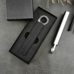 Reate Assisted Open Folding Knife 3.35" 440c Satin Plain Blade, G10 Handles