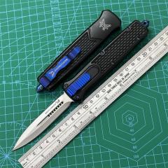 Benchmade 838 Dagger AUTO OTF Knife 3.54" D2 Double Edge Blade, T6-Aluminum Alloy Handles