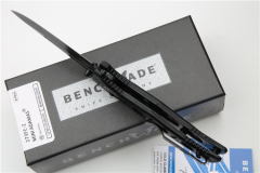 Benchmade 273FE-2 MINI ADAMAS Folding Knife 3.26" CPM-MagnaCut Satin Plain Blade, G10 Handles